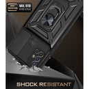 For Motorola Moto G30 Sliding Camera Cover Design TPU+PC Protective Case(Black)