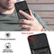 For Motorola Moto G30 Sliding Camera Cover Design TPU+PC Protective Case(Red)