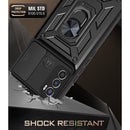 For Motorola Moto G60 Sliding Camera Cover Design TPU+PC Protective Case(Black)
