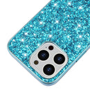 Glitter Powder Shockproof TPU Protective Case For iPhone 13(Silver)