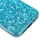 Glitter Powder Shockproof TPU Protective Case For iPhone 13 Mini(Black)