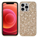 Glitter Powder Shockproof TPU Protective Case For iPhone 13 Pro Max(Gold)