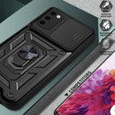 For Samsung Galaxy S20 FE 5G Sliding Camera Cover Design TPU+PC Protective Case(Red)