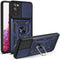 For Samsung Galaxy S20 FE 5G Sliding Camera Cover Design TPU+PC Protective Case(Blue)