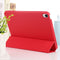 3-fold Horizontal Flip Smart Leather Tablet Case with Sleep / Wake-up Function & Holder For iPad mini 6(Red)
