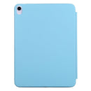 3-fold Horizontal Flip Smart Leather Tablet Case with Sleep / Wake-up Function & Holder For iPad mini 6(Blue)