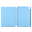 3-fold Horizontal Flip Smart Leather Tablet Case with Sleep / Wake-up Function & Holder For iPad mini 6(Blue)