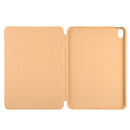 3-fold Horizontal Flip Smart Leather Tablet Case with Sleep / Wake-up Function & Holder For iPad mini 6(Gold)