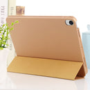 3-fold Horizontal Flip Smart Leather Tablet Case with Sleep / Wake-up Function & Holder For iPad mini 6(Gold)