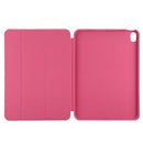 3-fold Horizontal Flip Smart Leather Tablet Case with Sleep / Wake-up Function & Holder For iPad mini 6(Rose Red)