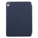 3-fold Horizontal Flip Smart Leather Tablet Case with Sleep / Wake-up Function & Holder For iPad mini 6(Dark Blue)