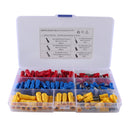 A6199 160 PCS Car Cable Connection Cold Press Terminal Male & Female Connector