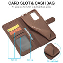 For Xiaomi Redmi 10 LC.IMEEKE Calf Texture Horizontal Flip Leather Case with Holder & Card Slots & Wallet(Brown)