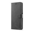 For Xiaomi Redmi 10 LC.IMEEKE Calf Texture Horizontal Flip Leather Case with Holder & Card Slots & Wallet(Black)