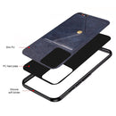 For Samsung Galaxy S20 Ultra Litchi Texture Silicone + PC + PU Leather Back Cover Shockproof Case with Card Slot(Red)