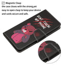 For Samsung Galaxy A12 Painted Pattern Horizontal Flip Leather Case with Holder & Card Slot & Wallet(Red Bear)