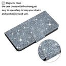 For Samsung Galaxy A12 Painted Pattern Horizontal Flip Leather Case with Holder & Card Slot & Wallet(Gypsophila)