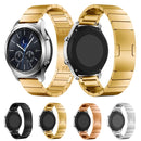 22mm For Huawei GT Runner Watch One-bead Steel Original Buckle Watch Band(Gold)