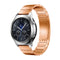 For Huawei GT3 46mm Watch One-bead Steel Original Buckle Watch Band,Width 22mm(Rose Gold)