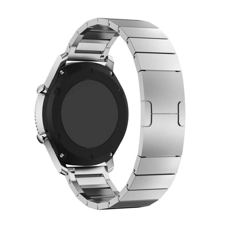 For Huawei GT3 46mm Watch One-bead Steel Original Buckle Watch Band,Width 22mm (Silver)