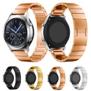 For Huawei GT3 46mm Watch One-bead Steel Original Buckle Watch Band,Width 22mm(Rose Gold)