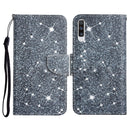 For Samsung Galaxy A50 Painted Pattern Horizontal Flip Leather Case with Holder & Card Slot & Wallet(Gypsophila)
