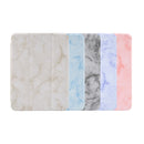 For iPad mini 6 Marble Texture Pattern Horizontal Flip Leather Tablet Case with Three-folding Holder & Pen Slot & Sleep / Wake-up Function(Black Grey)
