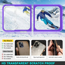 For Samsung Galaxy Z Flip3 5G Bright Series Clear Acrylic + PC+TPU Shockproof Case(Purple)