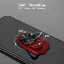 Universal Sticky 360-degree Rotatable Magnetic Ring Holder(Red)
