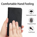 For OPPO A16s / A16 / A54s / A53s 5G / A55 5G Diamond Pattern Splicing Skin Feel Magnetic Horizontal Flip Leather Case with Card Slots & Holder & Wallet(Black)