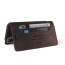 For OPPO F17 Skin Feel Anti-theft Brush Horizontal Flip Leather Case with Holder & Card Slots & Wallet(Brown)