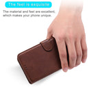 For Motorola Moto Edge 20 Pro Classic Calf Texture PU + TPU Horizontal Flip Leather Case with Holder & Card Slots & Wallet(Brown)
