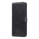 For Motorola Moto Edge 20 Pro Classic Calf Texture PU + TPU Horizontal Flip Leather Case with Holder & Card Slots & Wallet(Black)