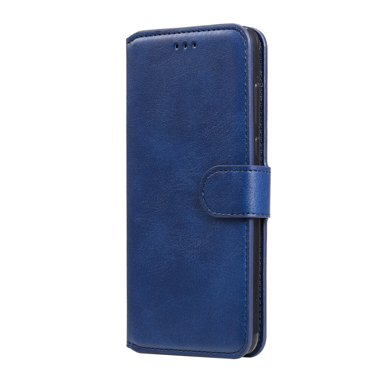 For Tecno Spark 6 Go Classic Calf Texture PU + TPU Horizontal Flip Leather Case with Holder & Card Slots & Wallet(Blue)