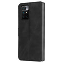 For Xiaomi Redmi 10 Classic Calf Texture PU + TPU Horizontal Flip Leather Case with Holder & Card Slots & Wallet(Black)