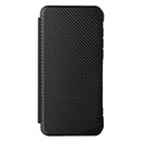 For Doogee S86 / S86 Pro Carbon Fiber Texture Magnetic Horizontal Flip TPU + PC + PU Leather Case with Card Slot(Black)