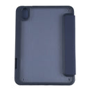 Deformation Transparent Acrylic Horizontal Flip PU Leather Tablet Case with Multi-folding Holder & Sleep / Wake-up Function & Pen Slot For iPad mini 6(Dark Blue)