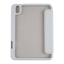 Deformation Transparent Acrylic Horizontal Flip PU Leather Tablet Case with Multi-folding Holder & Sleep / Wake-up Function & Pen Slot For iPad mini 6(Grey)