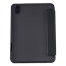 Deformation Transparent Acrylic Horizontal Flip PU Leather Tablet Case with Multi-folding Holder & Sleep / Wake-up Function & Pen Slot For iPad mini 6(Black)