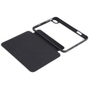 Deformation Transparent Acrylic Horizontal Flip PU Leather Tablet Case with Multi-folding Holder & Sleep / Wake-up Function & Pen Slot For iPad mini 6(Black)
