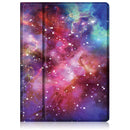 Painted Pattern Voltage Horizontal Flip PU Leather Tablet Case with Rotating Holder & Pen Slot & Sleep / Wake-up Function For iPad mini 6(Milky Way)