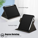 Painted Pattern Voltage Horizontal Flip PU Leather Tablet Case with Rotating Holder & Pen Slot & Sleep / Wake-up Function For iPad mini 6(Milky Way)
