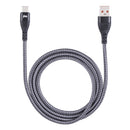 ADC-005 6A USB to USB-C / Type-C Weave Fast Charging Data Cable, Length:1m(Black)
