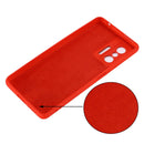 For Xiaomi 11T 5G Solid Color Liquid Silicone Dropproof Full Coverage Protective Case(Red)