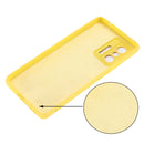 For Xiaomi 11T 5G Solid Color Liquid Silicone Dropproof Full Coverage Protective Case(Yellow)