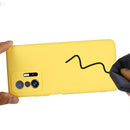 For Xiaomi 11T 5G Solid Color Liquid Silicone Dropproof Full Coverage Protective Case(Yellow)