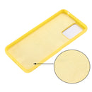 For Xiaomi Redmi 10 Solid Color Liquid Silicone Dropproof Full Coverage Protective Case(Yellow)