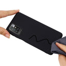 For Xiaomi Redmi 10 Solid Color Liquid Silicone Dropproof Full Coverage Protective Case(Black)