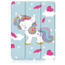 Painted Pattern TPU + Acrylic Horizontal Flip Leather Tablet Case with Three-folding Holder & Sleep / Wake-up Function & Pen Slot For iPad mini 6(Colorful Horse)