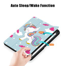 Painted Pattern TPU + Acrylic Horizontal Flip Leather Tablet Case with Three-folding Holder & Sleep / Wake-up Function & Pen Slot For iPad mini 6(Colorful Horse)